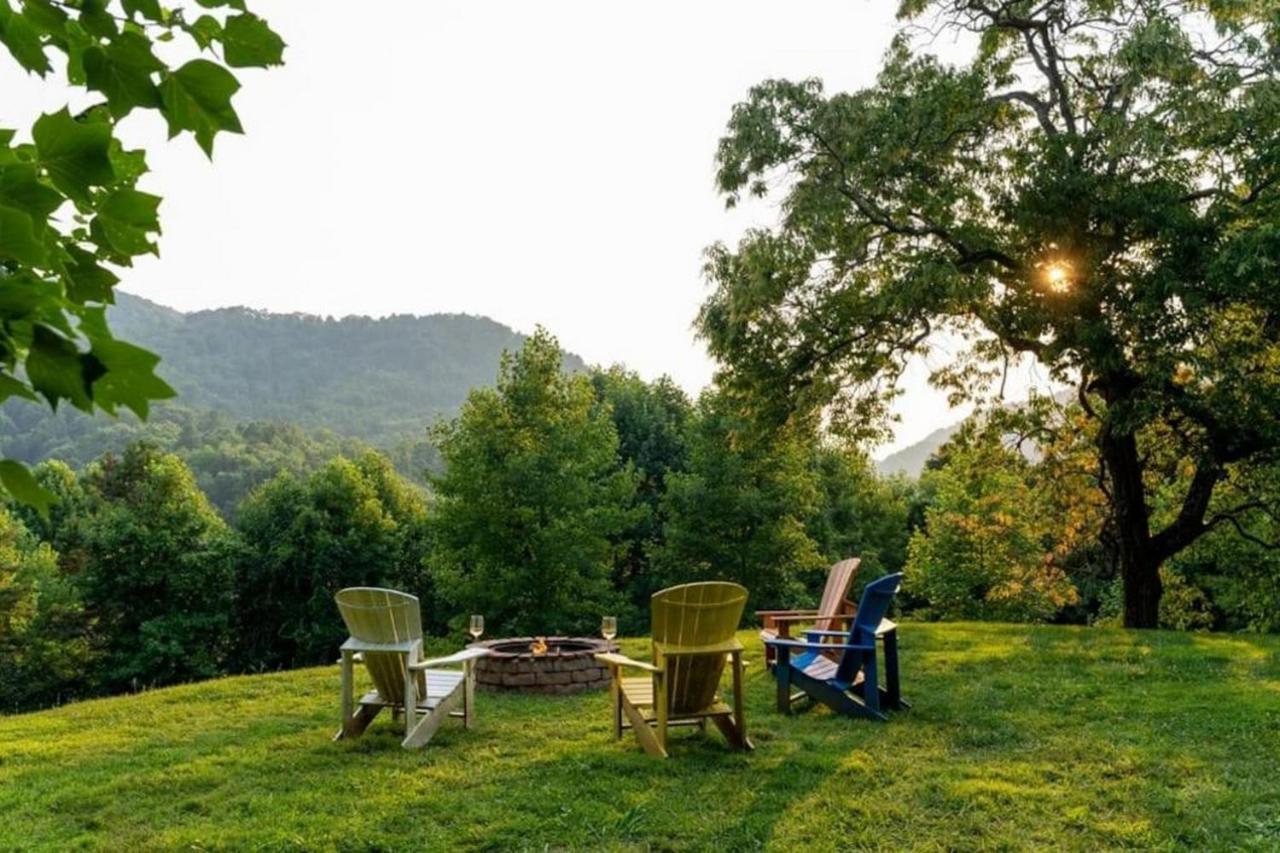 Log Cabin Stunning Mountain Views On 12 Acres Candler 外观 照片