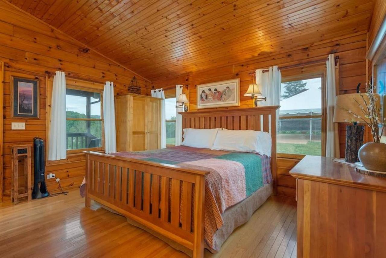Log Cabin Stunning Mountain Views On 12 Acres Candler 外观 照片
