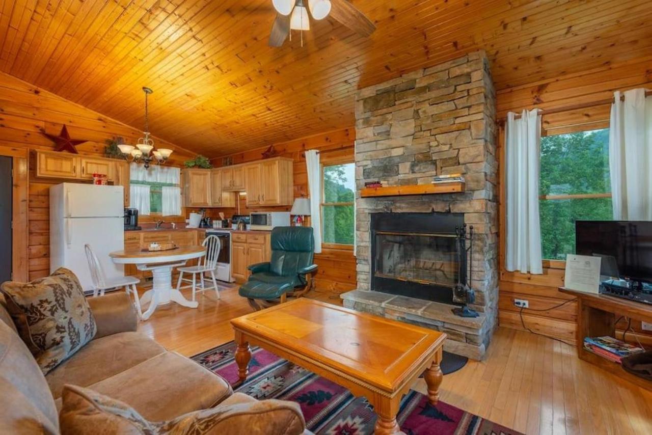 Log Cabin Stunning Mountain Views On 12 Acres Candler 外观 照片